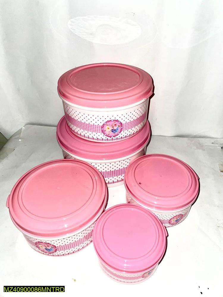 Food Storage containers . Pack of 5